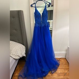 Size 6 Royal Blue Prom Dress!!